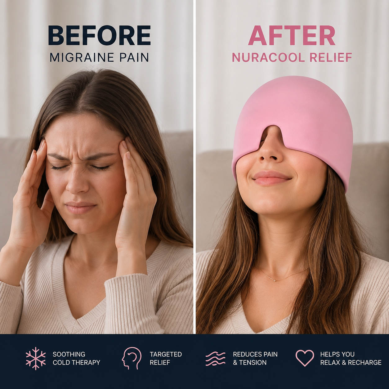 NuraCool™ Migraine Relief Cap